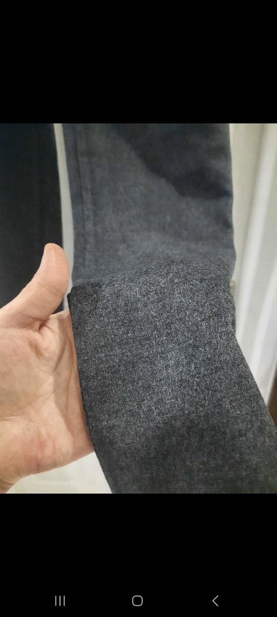 Gri Regular Fit Midi Kadın Kot Pantolon - Görsel 2