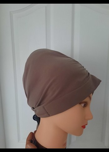 Bej Kadın Drapeli Minimalist Bone - Görsel 2