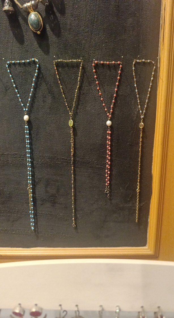 Boncuklu Çok Renkli Bohem Kadın şahmeran - Görsel 3