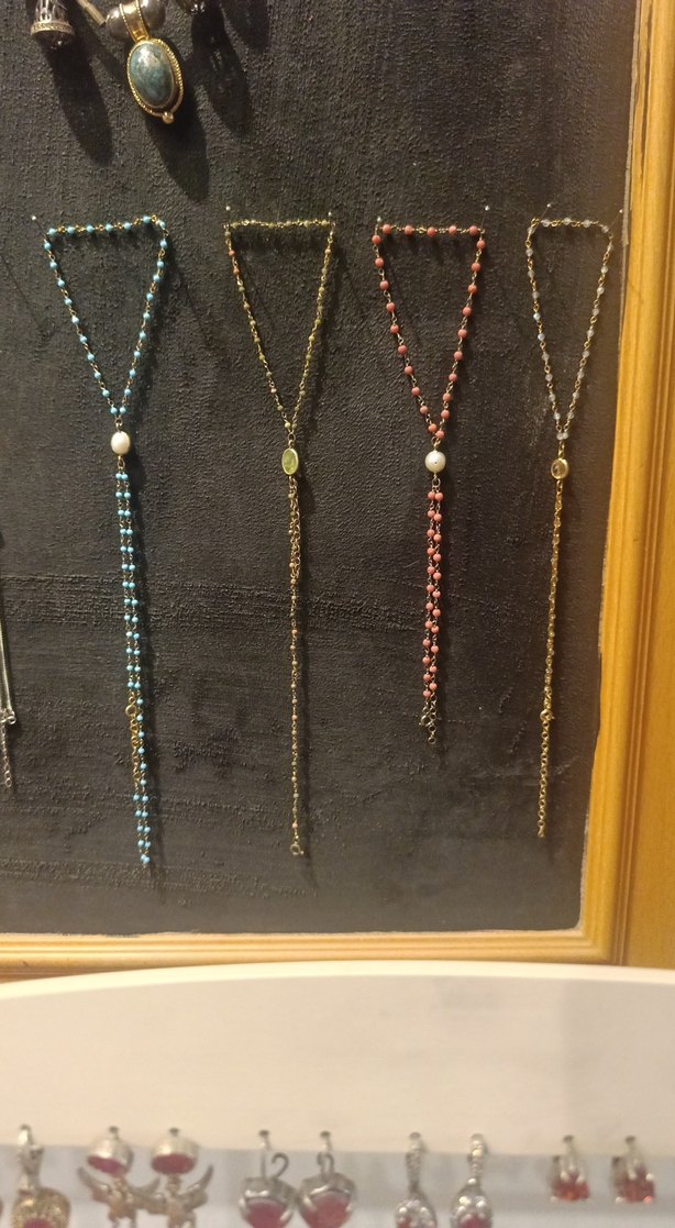 Boncuklu Çok Renkli Bohem Kadın şahmeran - Görsel 2