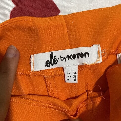 xs Beden Koton şortlu etek