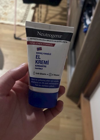 Neutrogena Norveç Formülü Konsantre El Kremi