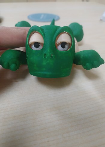 Beden Renk Yeşil Renkli Oyuncak Figür