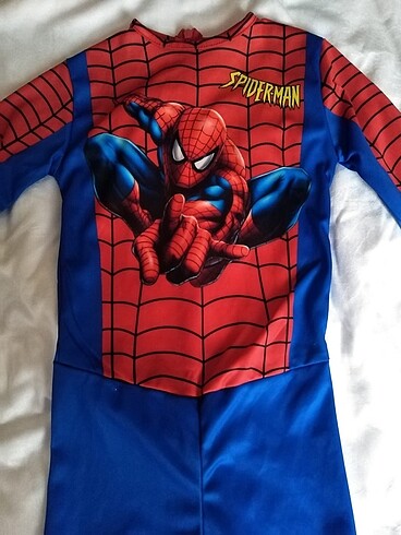 Orijinal spiderman kostümü