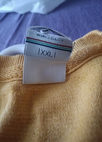xxl Beden Sarı kazak