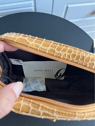 Beden camel Renk Nine West Clutch Çanta