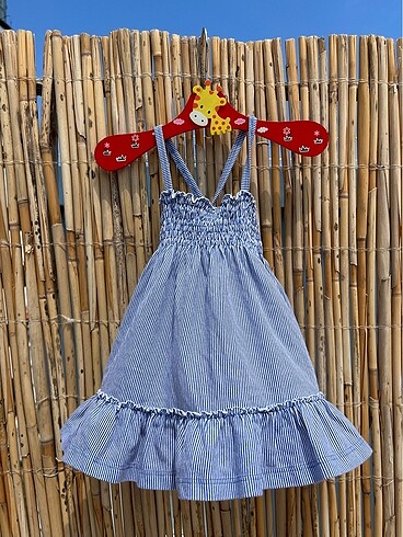 Zara Zara askılı bebek elbisesi