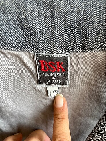 l Beden Bershka Jean Yelek