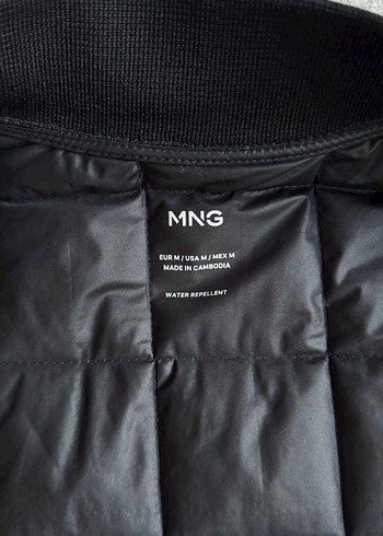 Siyah Kadın Oversize Kapitone Mont - Görsel 8