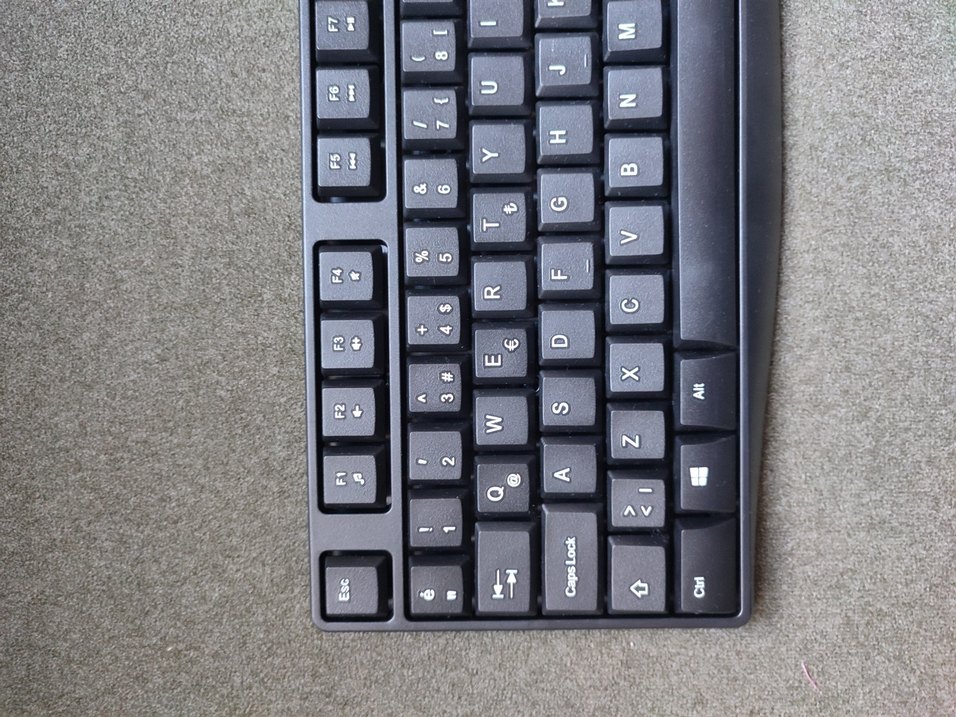 Siyah EVEREST Kablosuz Klavye - Görsel 2