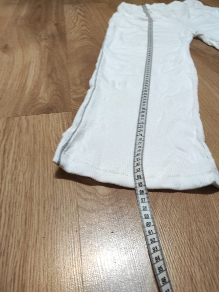 Beyaz penye eşofman altı - Görsel 5