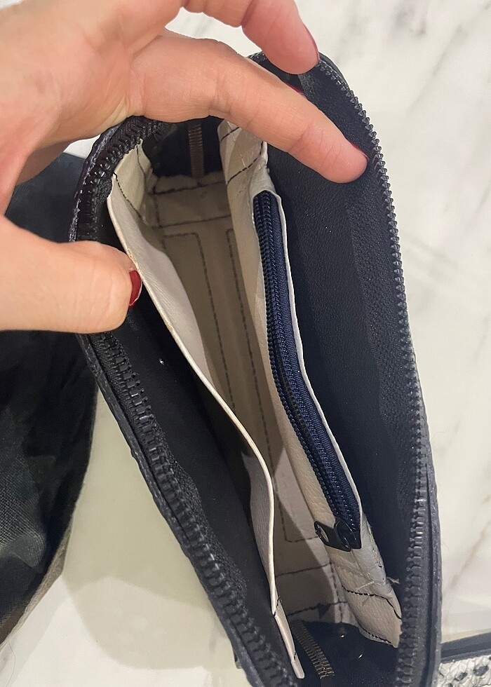 Leoparlı cüzdan çanta - Görsel 3