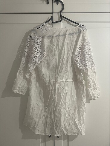 Beyaz pareo - Görsel 5