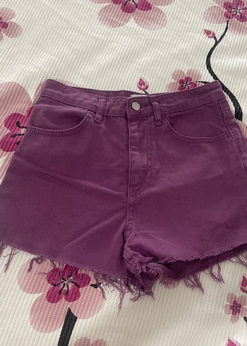 LC Waikiki Mor Mini Kot Şort