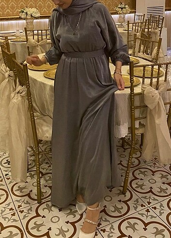 Tesettür elbise - Görsel 2