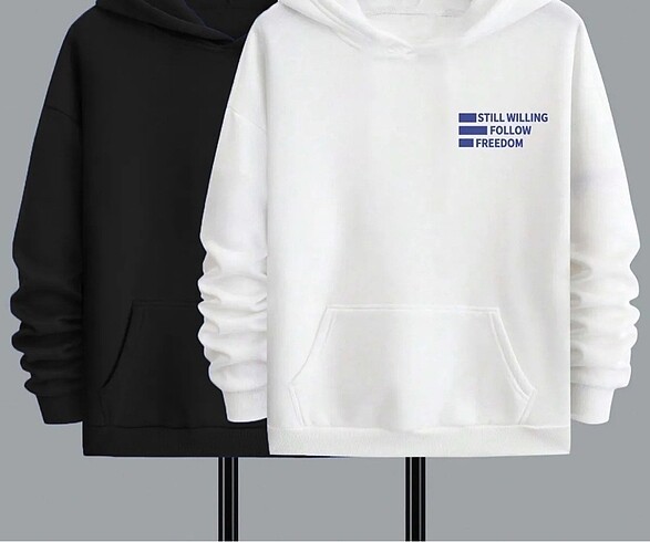 2li freedom baskılı oversize sweatshirt
