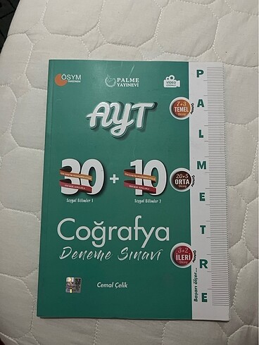 palme yayınları Ayt cografya denemesi