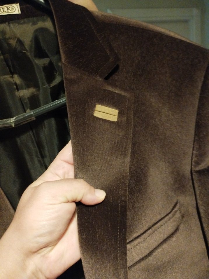 Kahverengi Erkek Ofis Takım Elbise Ceketi - Görsel 2