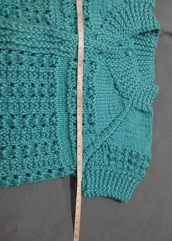 El örgüsü bebek yelek - Görsel 5