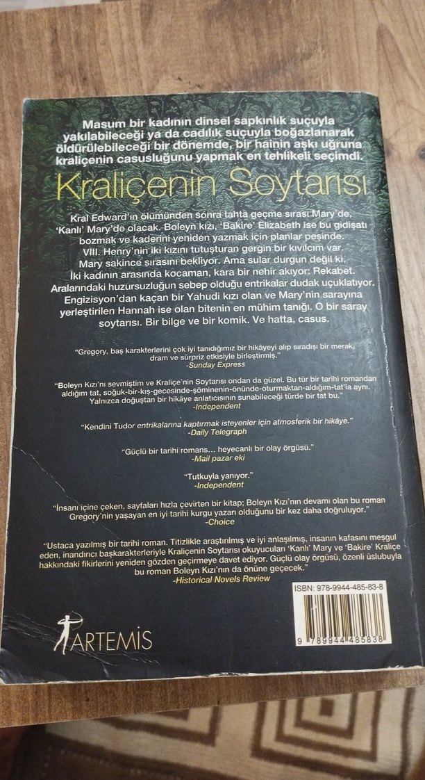 Tarihi Roman :Düşes, Boleyn Kızı, Narbanu, Kraliçenin Soytarısı - Görsel 2