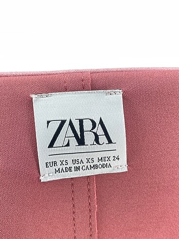 xs Beden pembe Renk Zara Kaban %70 İndirimli.