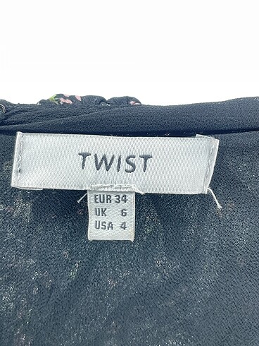 34 Beden çeşitli Renk Twist Kısa Elbise %70 İndirimli.