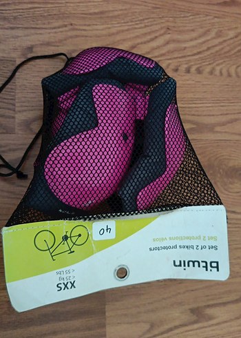 Pembe Biker Dizlik ve Dirseklik - Görsel 5