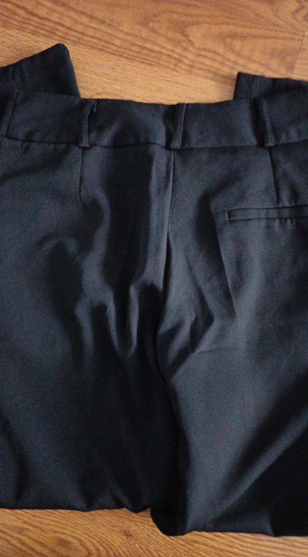 Siyah Kadın Kumaş Pantolon - Görsel 2