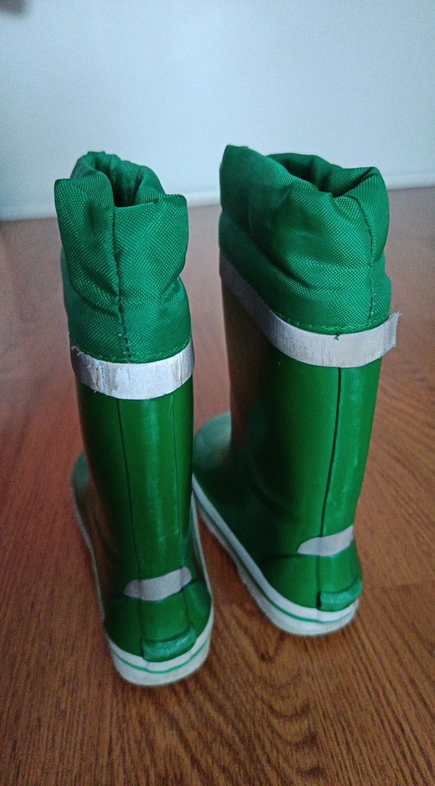 Yeşil Çocuk çizmesi - Görsel 2
