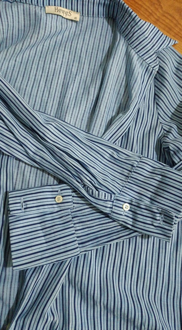 Düğmeli Uzun kollu gömlek - Görsel 3