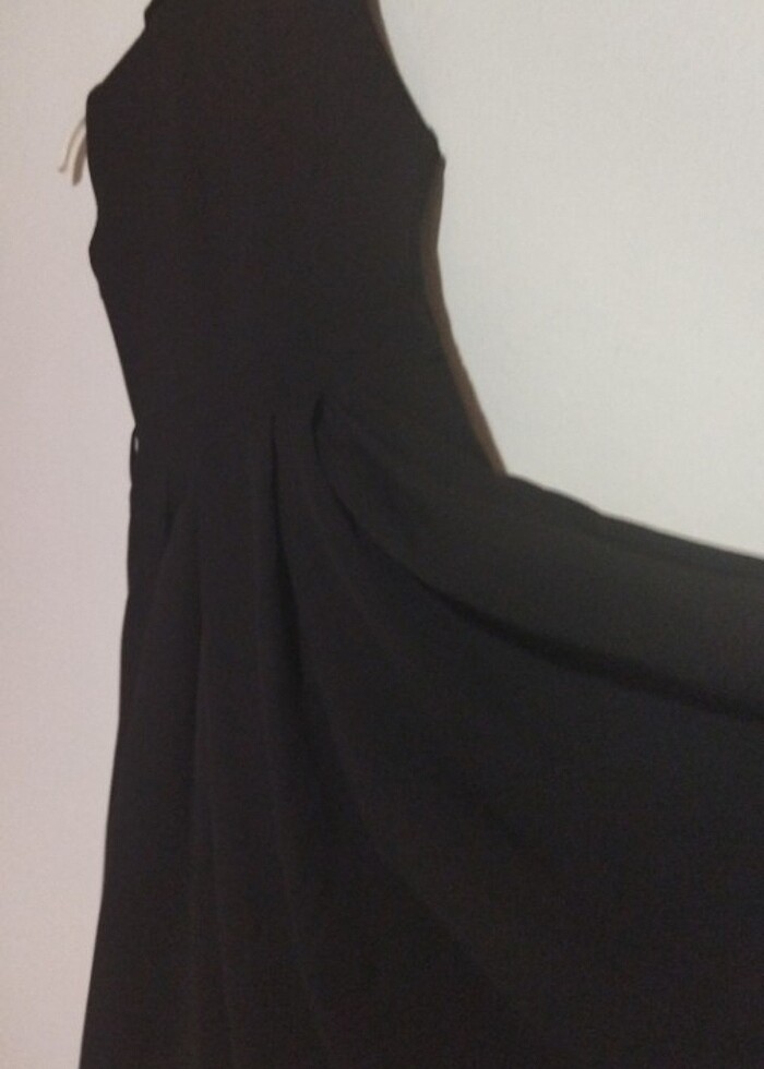 Siyah hem abiye hem spor elbise - Görsel 2
