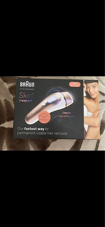 Braun lazer epilatör