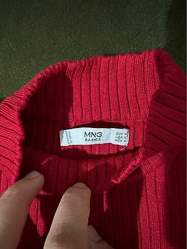 Mango Mango kırmızı triko