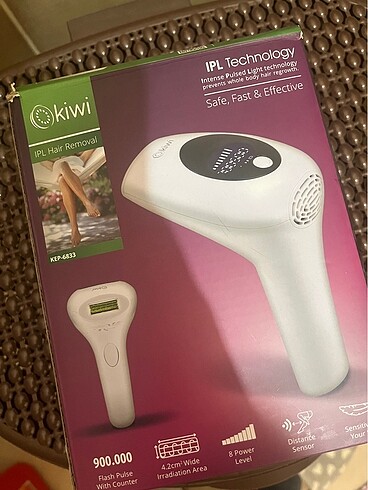 Kiwi ipl lazer epilasyon cihazı
