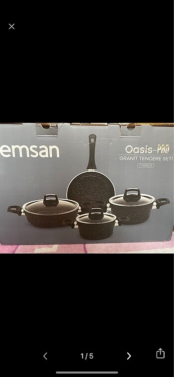 Emsan granit tencere