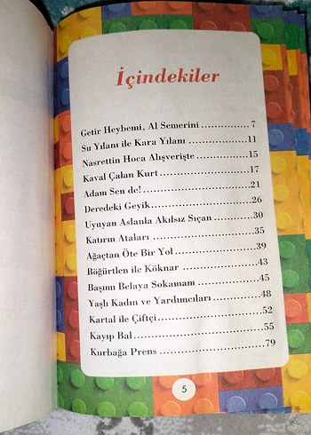 Nar Kokulu Masallar Çocuk Kitabı