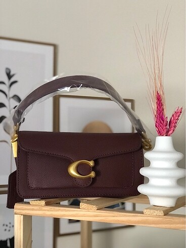 COACH MİNİ BOY BORDO
