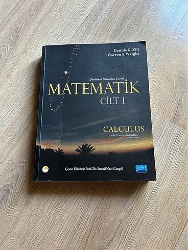 Calculus Cilt 1 orijinal mat-1 kitabı