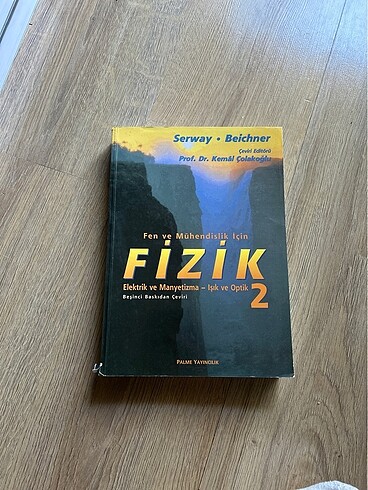 Serway Fizik-2 üniversite ders kitabı