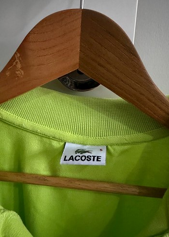 Lacoste Erkek Yeşil Polo Yaka Kısa Kollu Tişört - Görsel 2