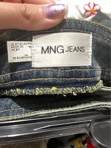xs Beden Mango midi kot elbise