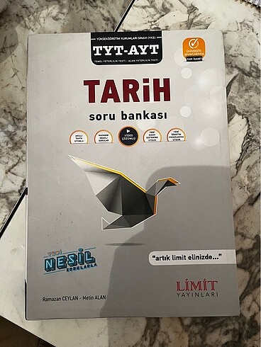 Limit Tyt Ayt Tarih soru bankası