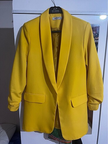 Diğer Sarı blazer ceket