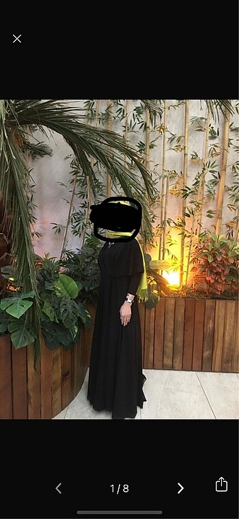 Siyah abiye elbise