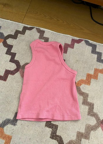 LC Waikiki Pembe Kolsuz Kız Yeleği, Yüksek Yakalı