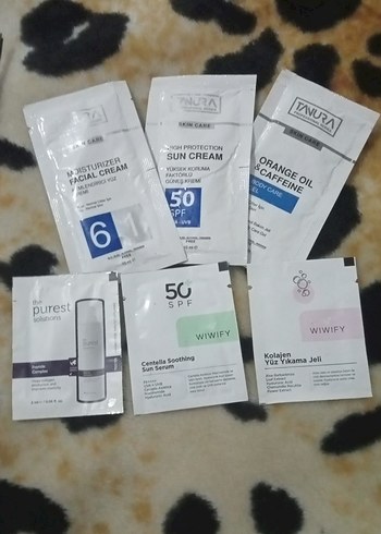 Güneş Koruyucu ve Cilt Bakım Seti SPF 50
