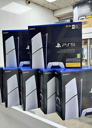 Ps5 Digital Sıfır Kutusunda PlayStation 5 1+