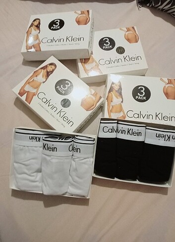 Calvin Klein Calvin Klein tanga büstiyer takım 3 lü 