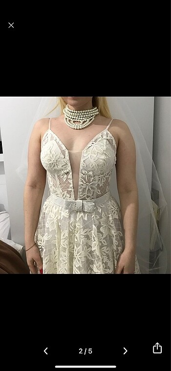 m Beden Nikah elbisesi