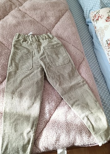 zara çocuk pantolon kadife - Görsel 3